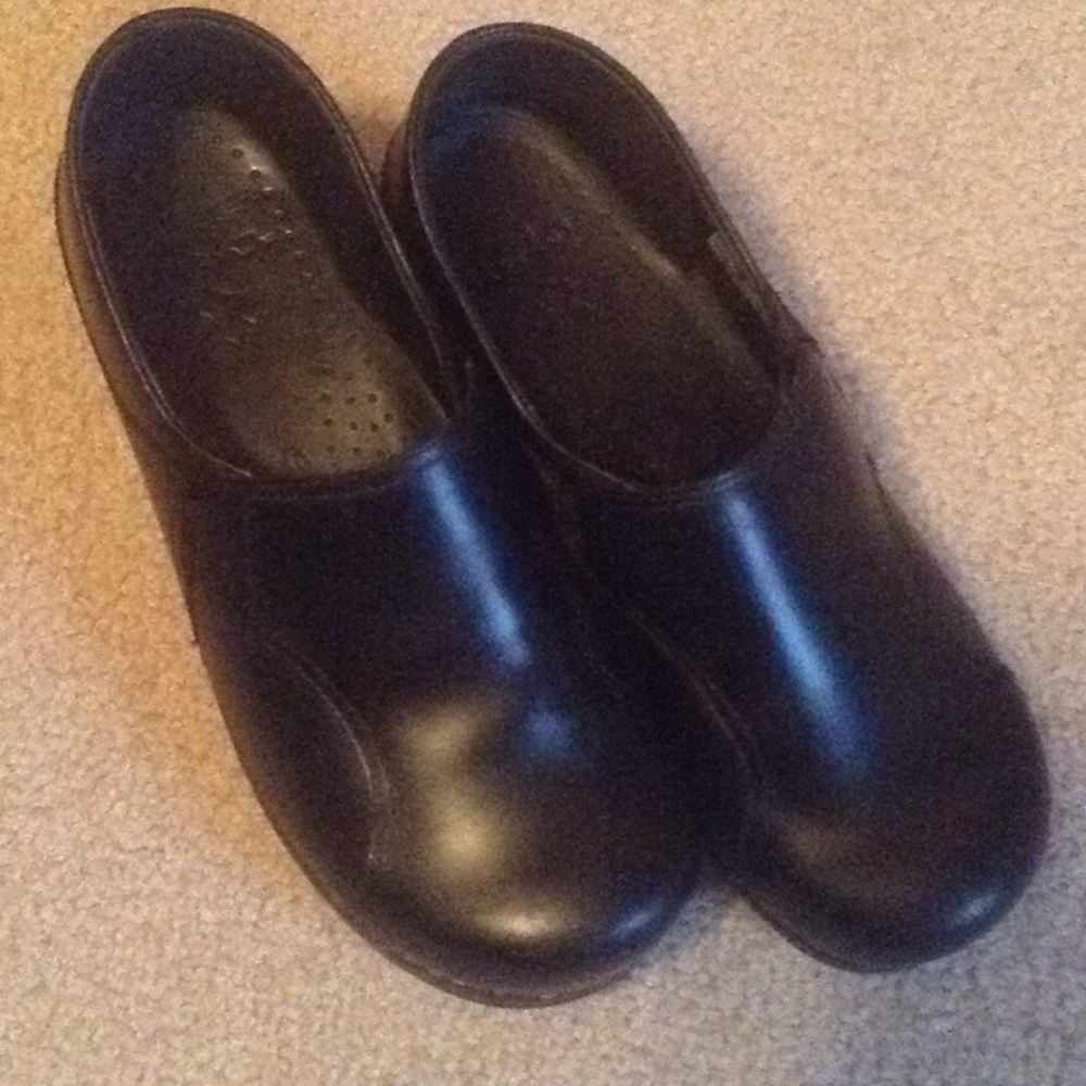 Dansko black clogs